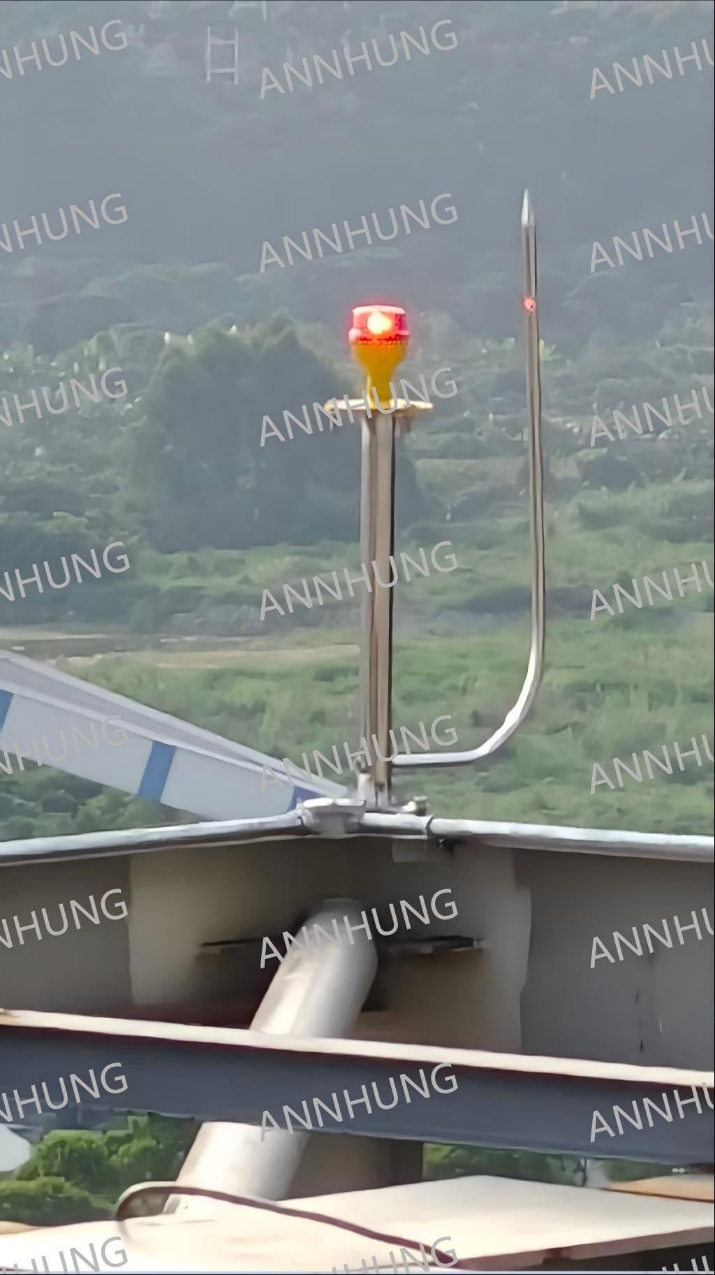 के बारे में नवीनतम कंपनी का मामला AH-LI-B2 Low-Intensity L810 Aviation Obstruction Light — Installation Cases