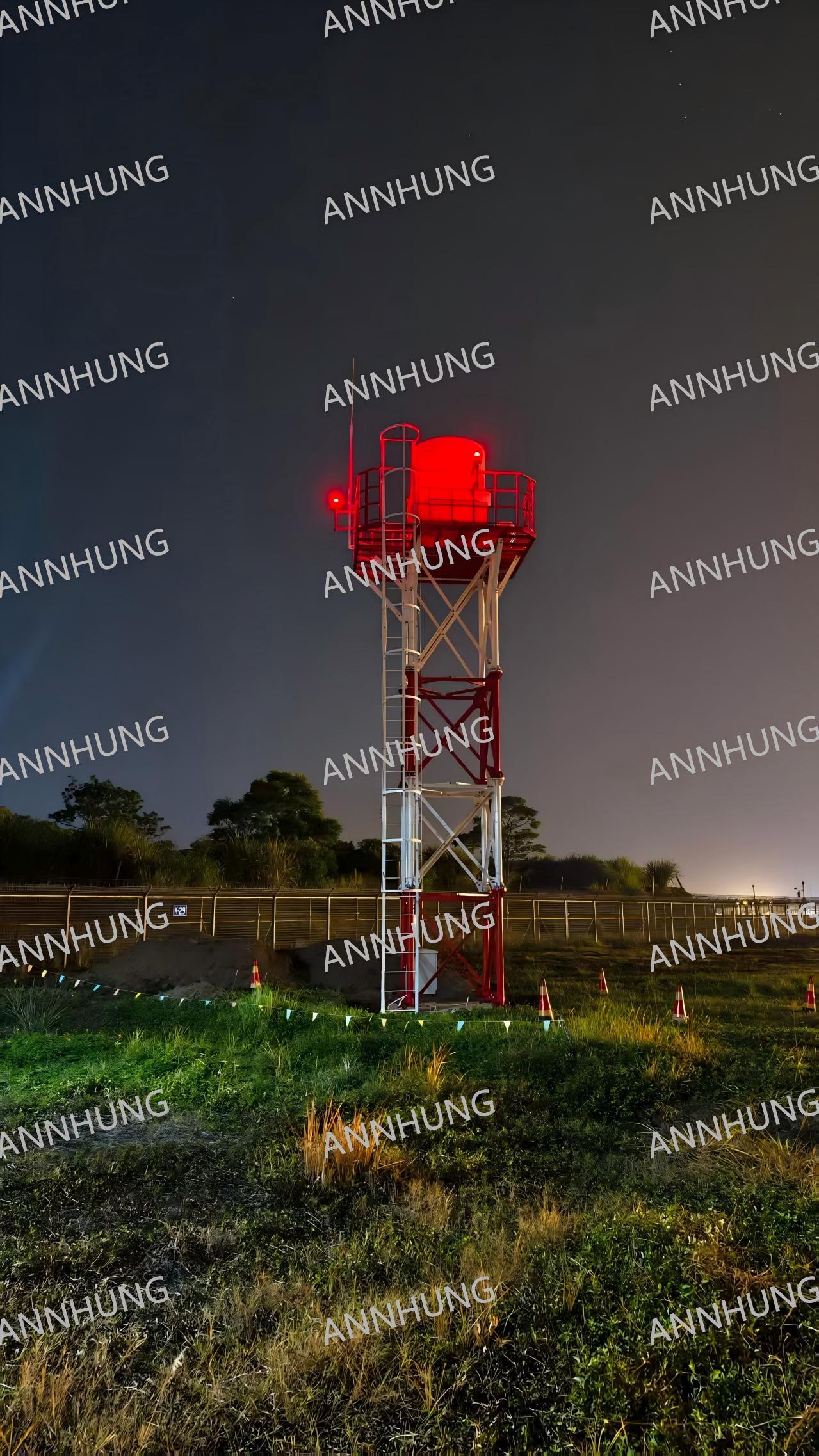 के बारे में नवीनतम कंपनी का मामला Aviation Obstruction Light Installation Case: AH-LI-B2 Low-intensity L810 Safety Light
