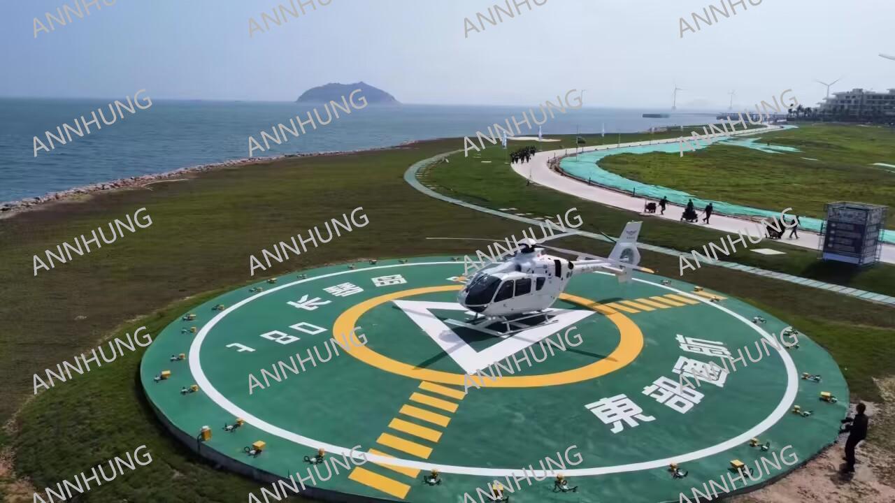 के बारे में नवीनतम कंपनी का मामला Coastal Heliport Light Installation Case: ICAO-Compliant LED Helipad Lighting for Safe Night Landings