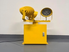 हवाई अड्डे के घूर्णी बीकन हेलीपैड लाइट