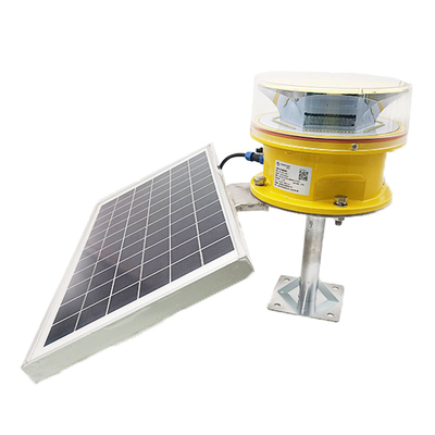टावर के लिए टाइप बी मीडियम इंटेंसिटी DC12V सोलर ऑब्स्ट्रक्शन लाइट