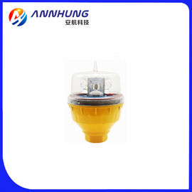 पॉली कार्बोनेट 2.5W 32.5cd सिंगल एविएशन ऑब्स्ट्रक्शन लाइट AH-LI-B2