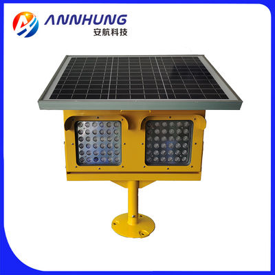 IP66 50fpm सोलर रनवे गार्ड लाइट येलो फ्लैशिंग ICAO अनुलग्नक 14