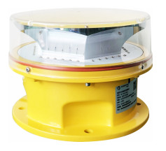 मध्यम तीव्रता 600W विमान बाधा चेतावनी रोशनी 20-60FPM